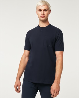 Oakley Relax Pocket Ellipse Tee FOA404410 T-Shirt Lacivert 6AC