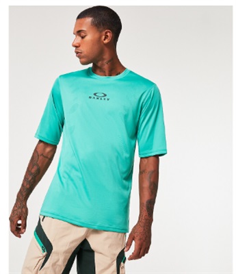 Oakley Latitude Rc SS Tee FOA404287 T-Shirt Green 7GR