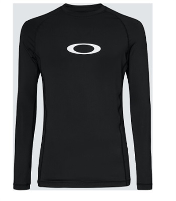 Oakley Ellipse Rashguard Ls FOA403767 T-Shirt Black 02E