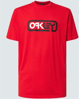 Oakley Locked In B1B Tee FOA403684 футболка красная 465