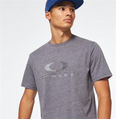 Oakley Planetary Ring Bark Tee FOA403106 T-Shirt Gri 27B
