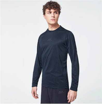 Oakley Foundational Training LS Tee FOA400446, чёрная футболка 02E