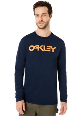 Oakley Mark II L/S Tee 457134 T-Shirt Lacivert 6AC