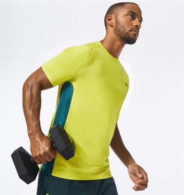 Oakley Performance SS tee FOA403037 T-Shirt Sarı 762