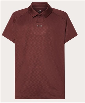 Oakley Reduct C1 Echo FOA406202 Polo Shirt Bordo 9B2