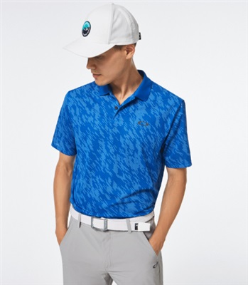 Oakley Contender Print FOA403162 Polo Shirt Mavi 62T