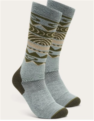 Oakley Wanderlust Perf Socks 2.0 FOS901283 Grey Green 9WV
