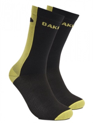 Oakley Icon Road Short Socks FOS901235 Black Yellow 9LP