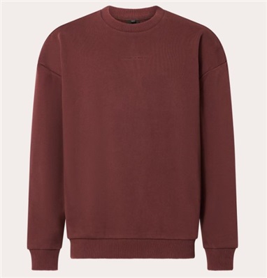 Oakley Soho Crew Neck Sweatshirt FOA405459 Burgundy 9B2