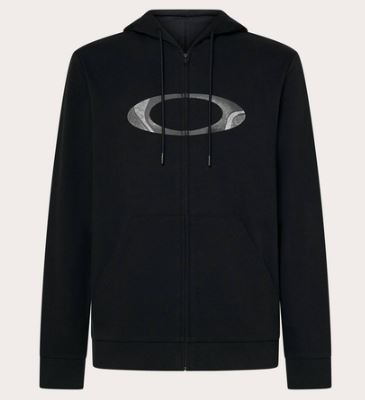 Oakley New Ellipse Zip Hoodie FOA406465, чёрный свитшот 02E