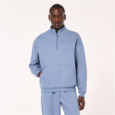 Oakley Soho 1/4 Zip Sweatshirt FOA404827 Blue 6CJ