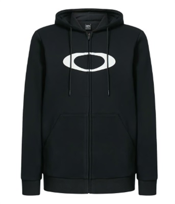 Oakley Ellipse Full Zip Hoodie FOA404338 свитшот, чёрный, 02E