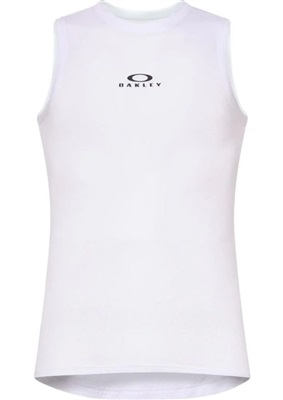 Oakley Endurance Base Layer мужская майка без рукавов FOA405477 100, белая