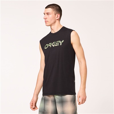 Oakley Kaleidoscope Sleeveless Tank Top FOA404813 Black 02E