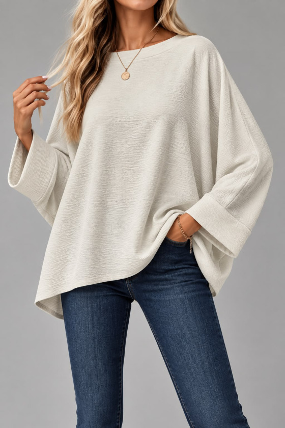Girince 194640 Oversized Batwing Blouse