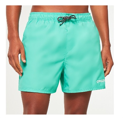 Oakley Beach Volley 16" мужские шорты для плавания FOA404310, зелёные 7GR