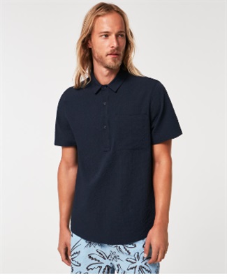 Oakley Porto RC SS Button Down FOA404440 Shirt Navy 6AC