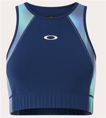 Oakley W Pursuit Cropped Top FOA500563 Sportbra Lacivert 6LE