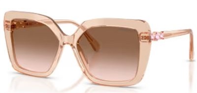 Swarovski Constella Eyewear SW5738135 Beige Sunglasses