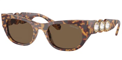 Swarovski Imber Eyewear SW5691701 Güneş Gözlüğü ( SK6022 EL) Kahverengi