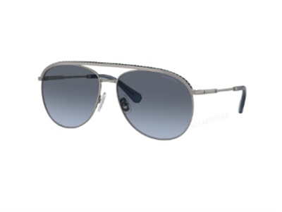 Swarovski SW5679547 SK7005EL Pilot Sunglasses, Blue
