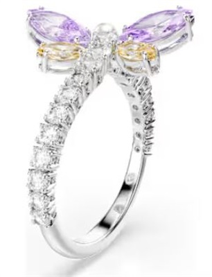 Swarovski 2026 Capsule: Ring Motif 5737368, серебристое кольцо