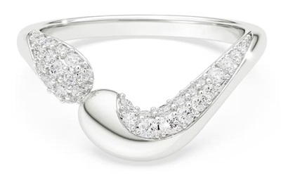 Swarovski Classica:ring Open 5742580 Yüzük Gümüş 5742584
