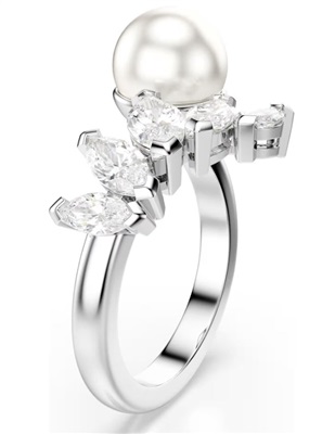Swarovski Mesmera:ring Pearl 5748010 Yüzük Gümüş 5748011