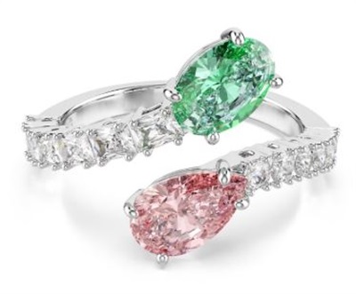 Swarovski 2026 Capsule Ring Open Mul/Rhs 60 5737374 5737376
