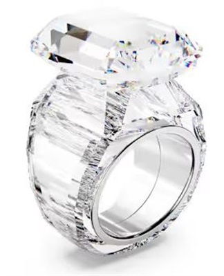Swarovski Lucent SW5666587 Transparent Cocktail Ring