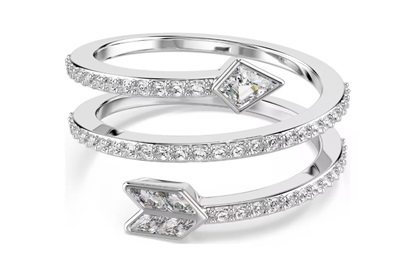 Swarovski Idyllia motif ring SW5741524 5741527, silver