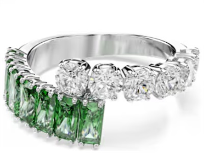 Кольцо Swarovski Matrix SW5722454, зелёное, 5722458