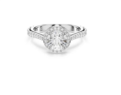 Swarovski Una Angelic SW5717927 Ring, Silver
