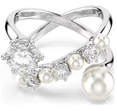 Swarovski Matrix SW5714375 5705612 Silver Ring