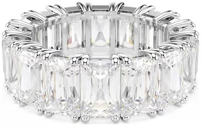 Кольцо Swarovski Matrix Vittore SW5709277, серебристое