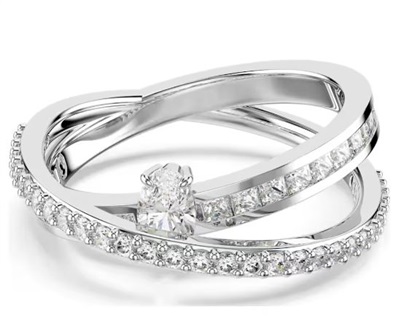 Swarovski New Hyperbola Mixed Cuts SW5691228 ring, silver, 5691232