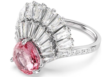 Swarovski Idyllia cocktail ring, Shell SW5687609 Yüzük Gümüş 5687610
