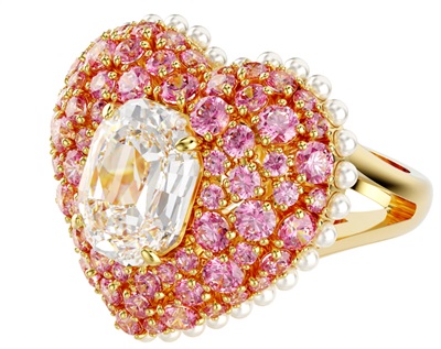 Swarovski Hyperbola cocktail ring SW5690058 Gold 5690058