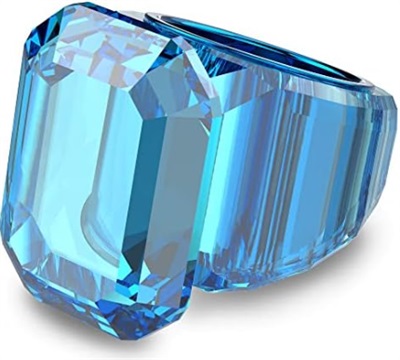 Swarovski Lucent cocktail ring SW5607351 Yüzük Mavi 5669668