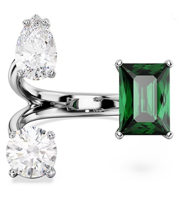 Открытое кольцо Swarovski Mesmera SW5676970, серебристое