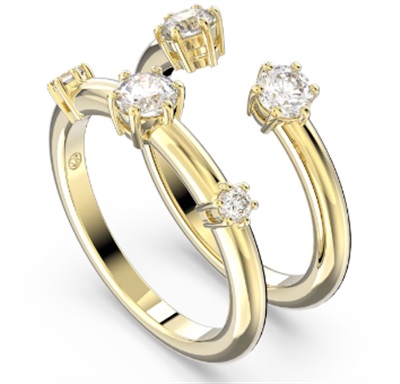 Swarovski Constella Set (2) SW5640967 Ring Gold 5640968