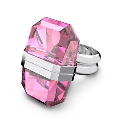 Swarovski Lucent SW5633635 розовое кольцо 5633636