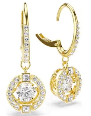 Swarovski Una Angelic Drop Earrings SW5758095 Gold