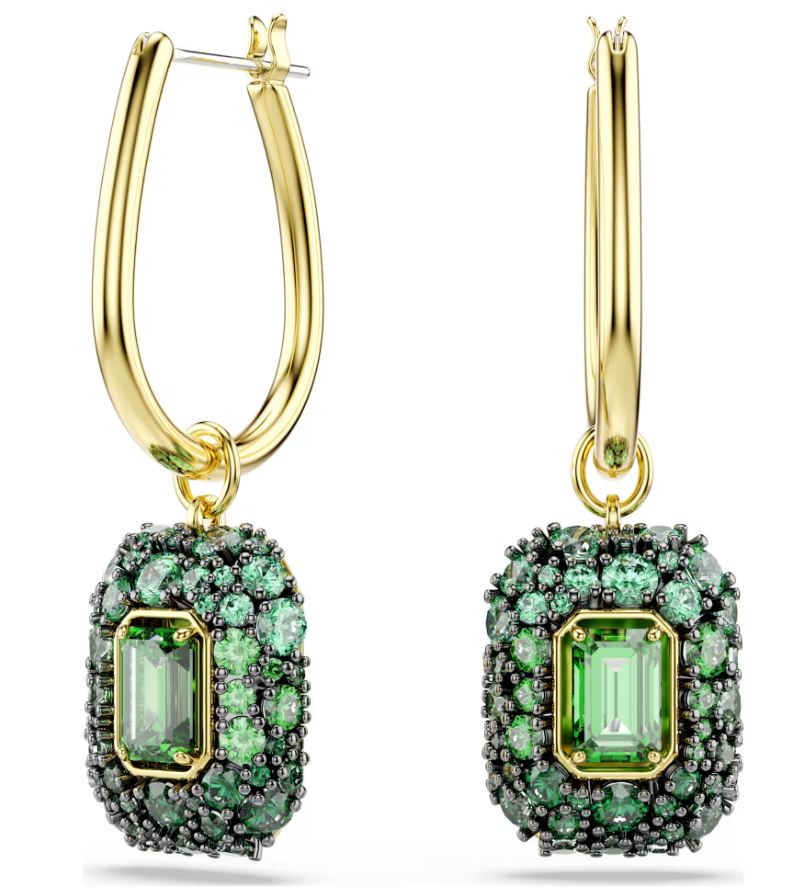 Серьги-капли Swarovski Sublima SW5752890, золотистые