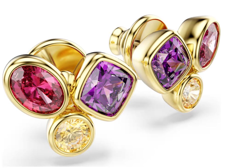 Серьги-гвоздики Swarovski Imber SW5760019, разноцветные