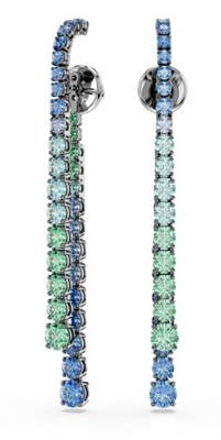 Swarovski Matrix drop earrings SW5741390 Küpe Siyah