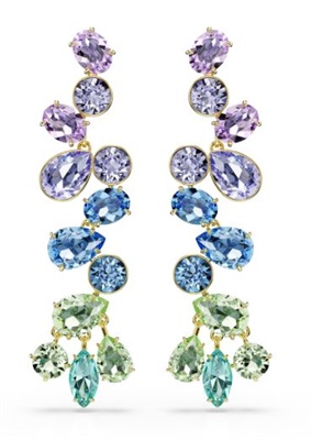 Swarovski Gema SW5751294 Silver Drop Earrings