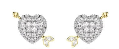 Swarovski Idyllia SW5737298 Silver Earrings
