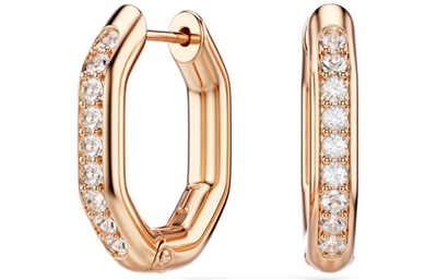 Swarovski Dextera hoop earrings SW5743798 Küpe Rose Gold