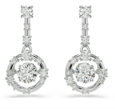 Swarovski Constella SW5738194 Белые серьги-подвески